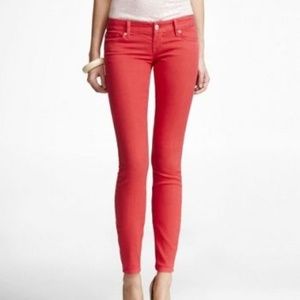Express Coral Zelda Jeggings